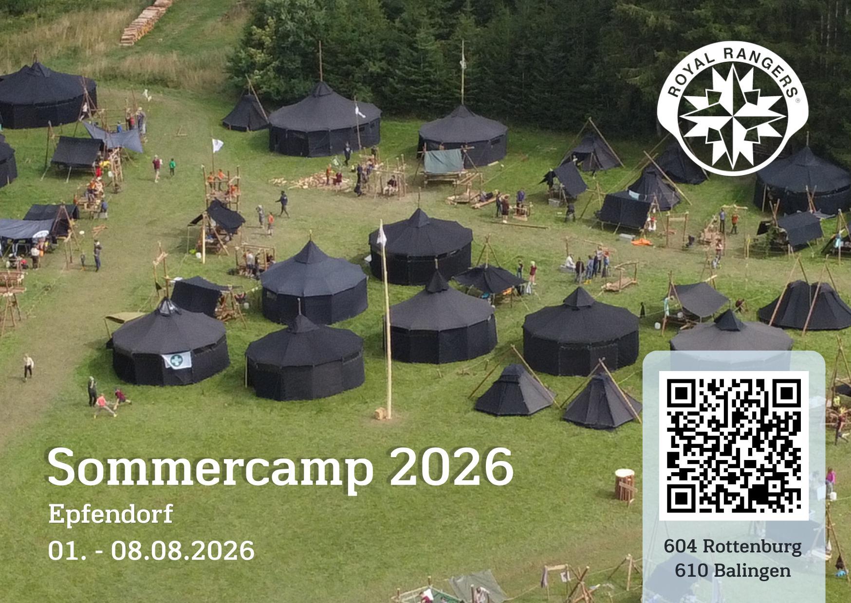 Sommercamp: 1.-8. August
