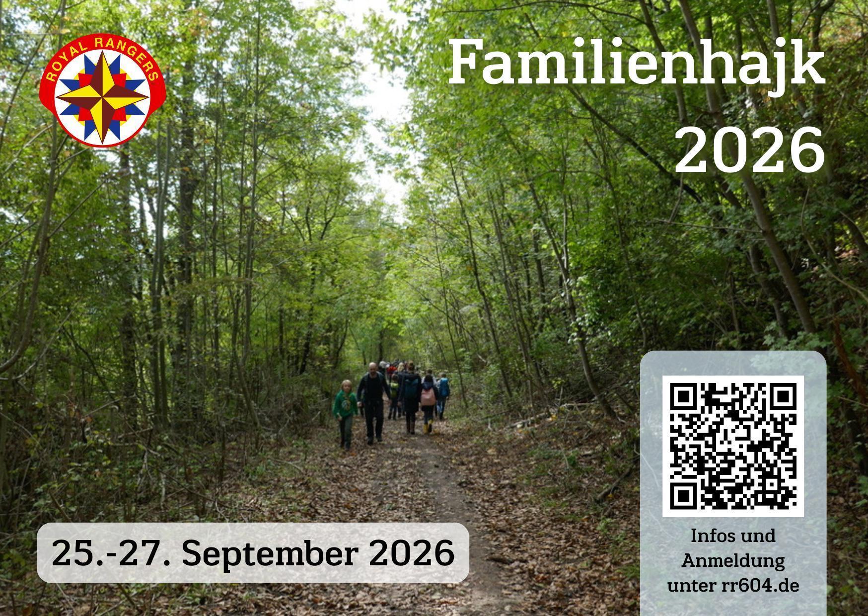 Familienhajk 25.-27. Sept.